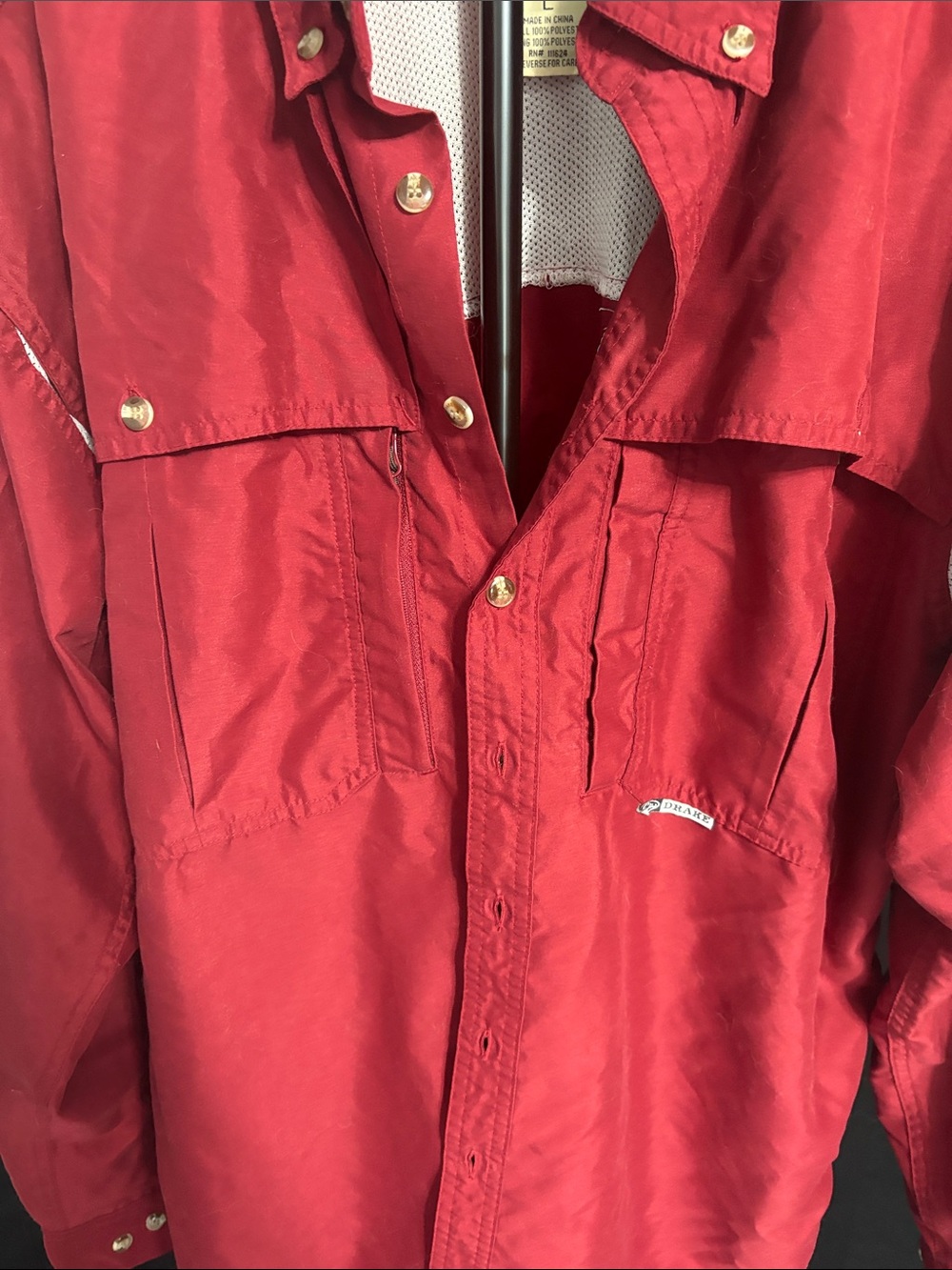 Drake Mens fishing shirt - Picture 3 of 6